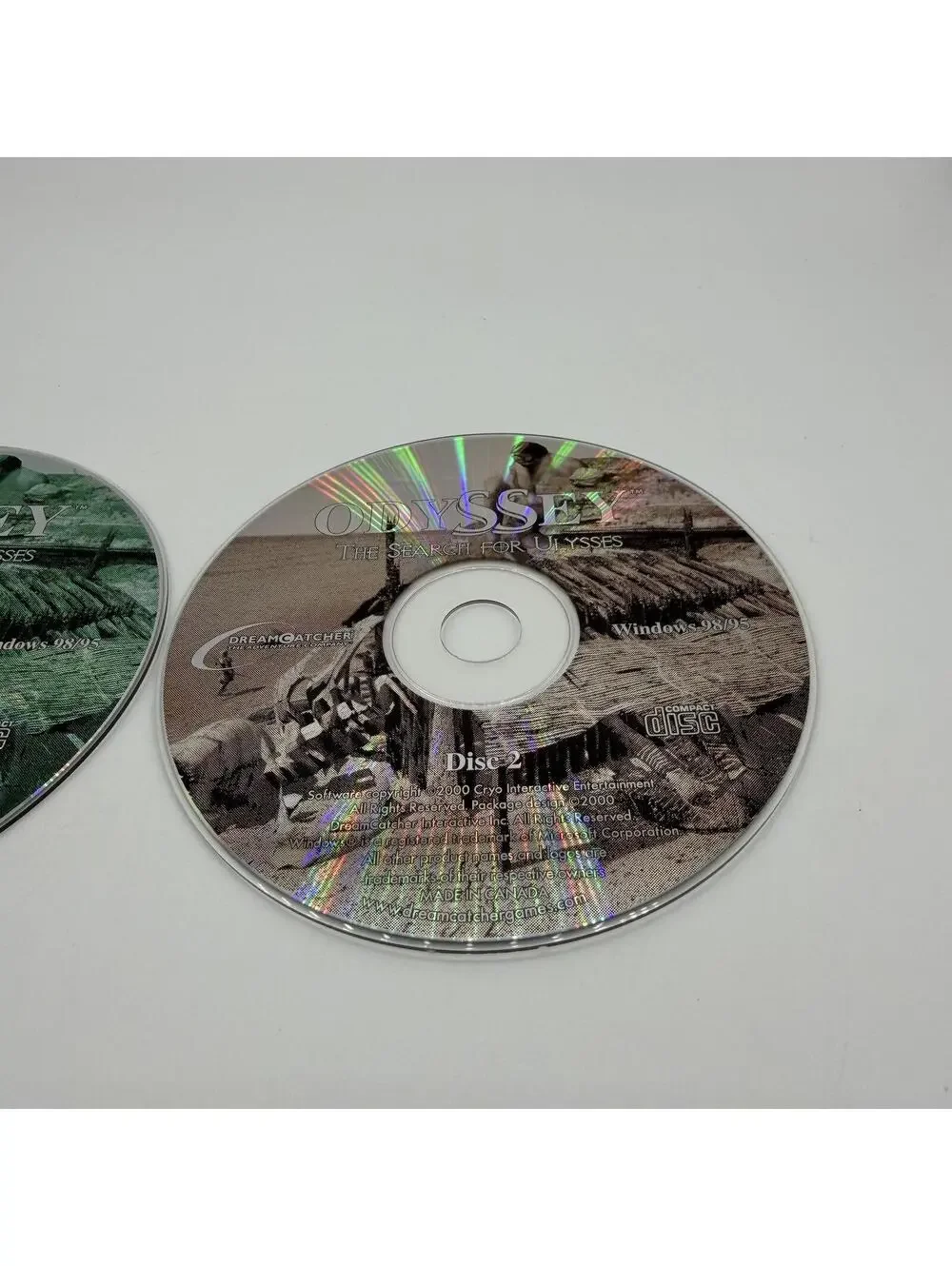 Odyssey The Search for Ulysses (2000) - PC CD-ROM Video Game ** Disc Only **